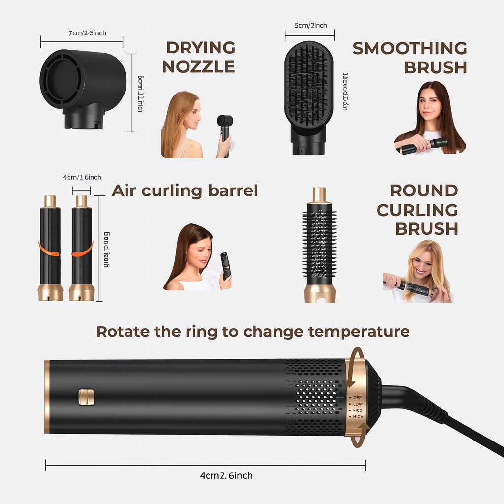 Curlsss™ Original 5-in-1 Air Styler